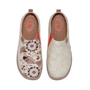 UIN Women's Slip Ons Lightweight Walking Casual Loafers (The Elegant Hoopoe)